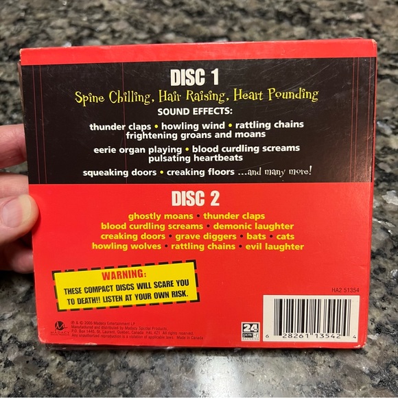 Halloween “Sounds of Horror” 2005, 2-CD Set - Picture 6 of 7